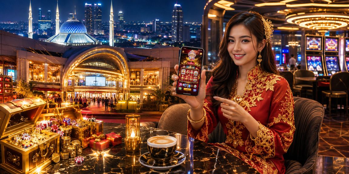 Pengguna Selangor menggunakan platform kasino mudah alih dengan antara muka tempatan Malaysia